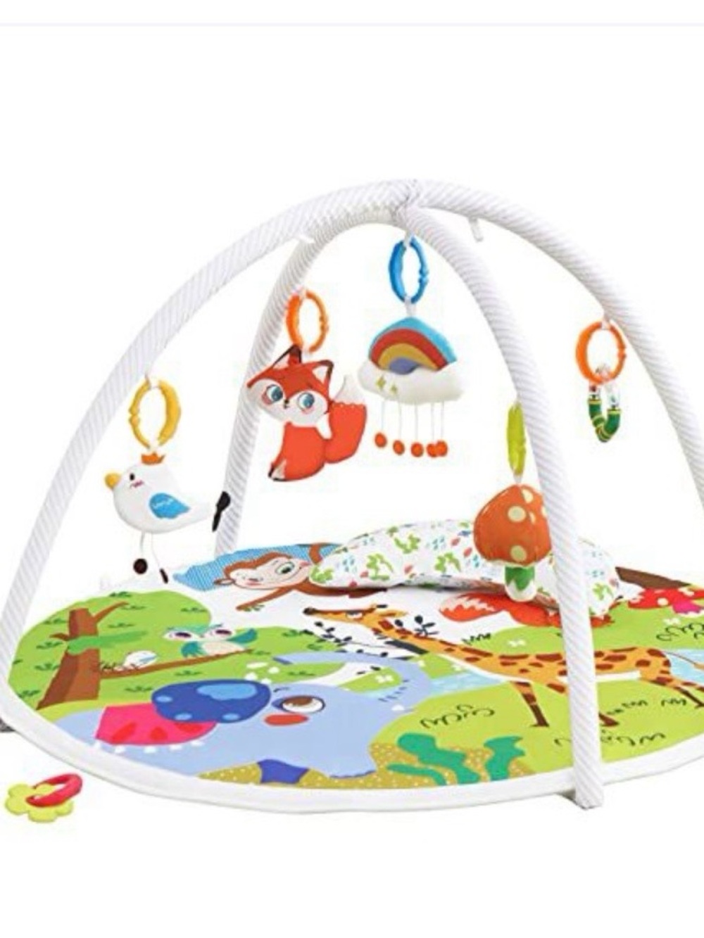Colorful Animal Play Gym for Babies - Multicolor